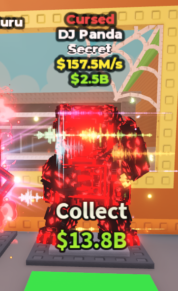 Cursed DJ Panda 157.5M/s