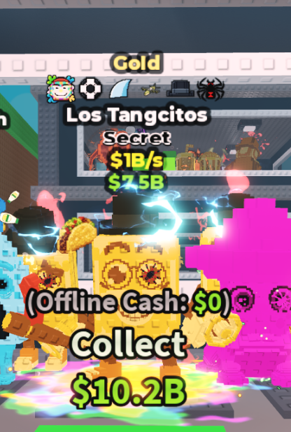GOLD LOS TANGCITOS 1B/S (SOCCER + 5 TRAITS) – STEAL A BRAINROT – FAST DELIVERY & TRUSTED #M4QK7H