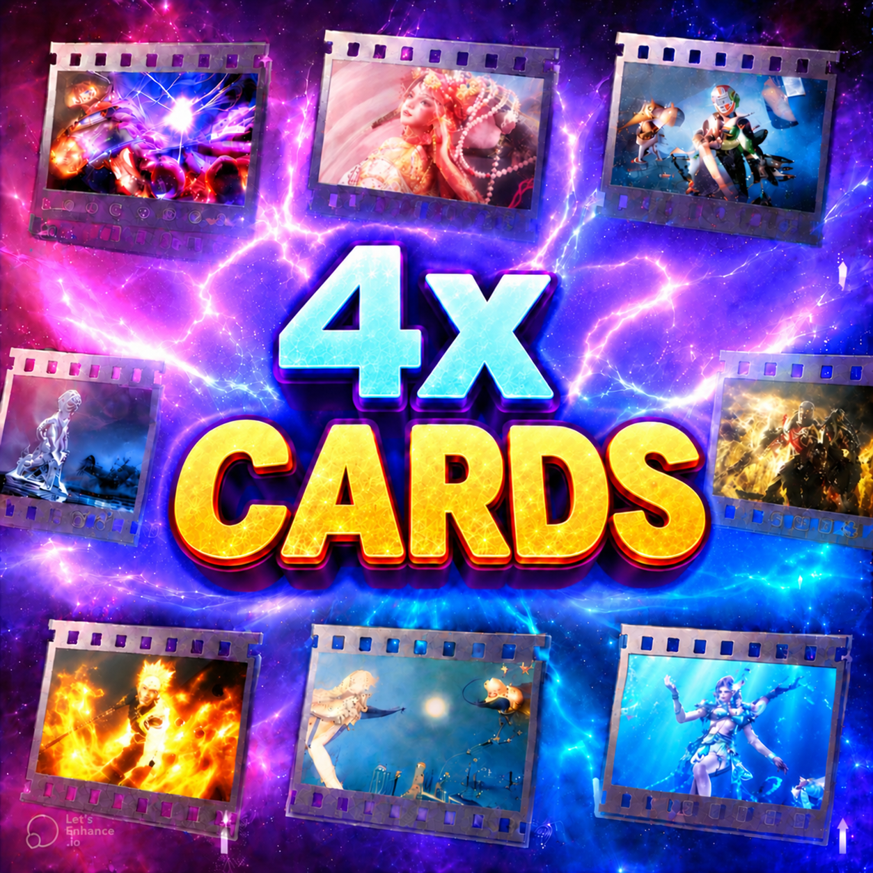 4x 50k POPULARITY CARDS 🔥 | INSTANT DELIVERY | 200K - 200,000