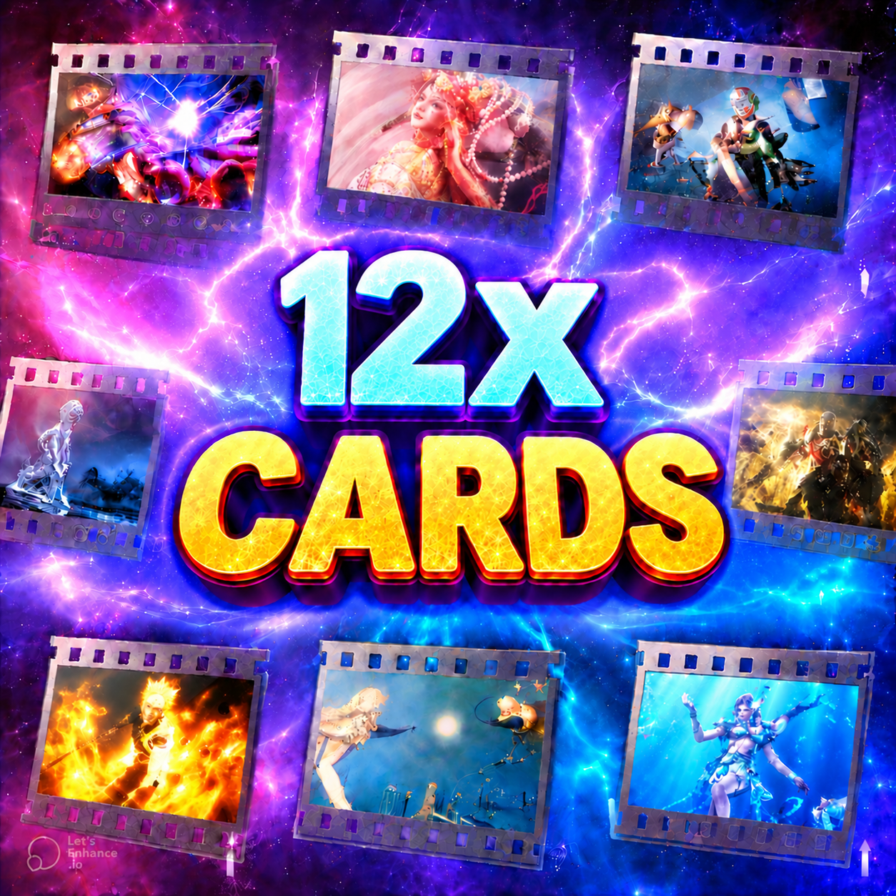 12x 50K POPULARITY CARDS 🔥 | INSTANT DELIVERY | 600K - 600,000
