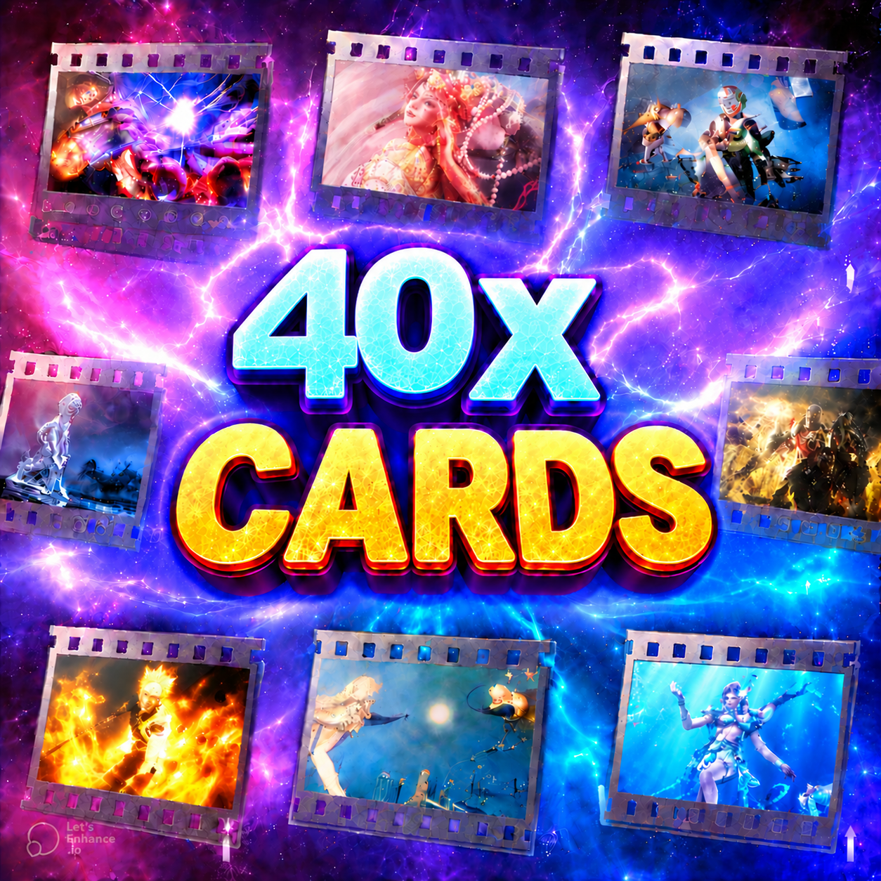 40x 50k POPULARITY CARDS 🔥 | INSTANT DELIVERY | 2000K - 2,000,000 - 2 Million
