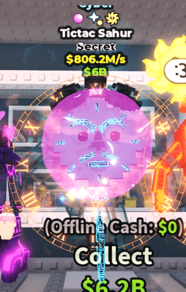 CYBER TICTAC SAHUR 806.2M/S (SUN + 2 TRAITS) – STEAL A BRAINROT – FAST DELIVERY & TRUSTED #H8VP2M