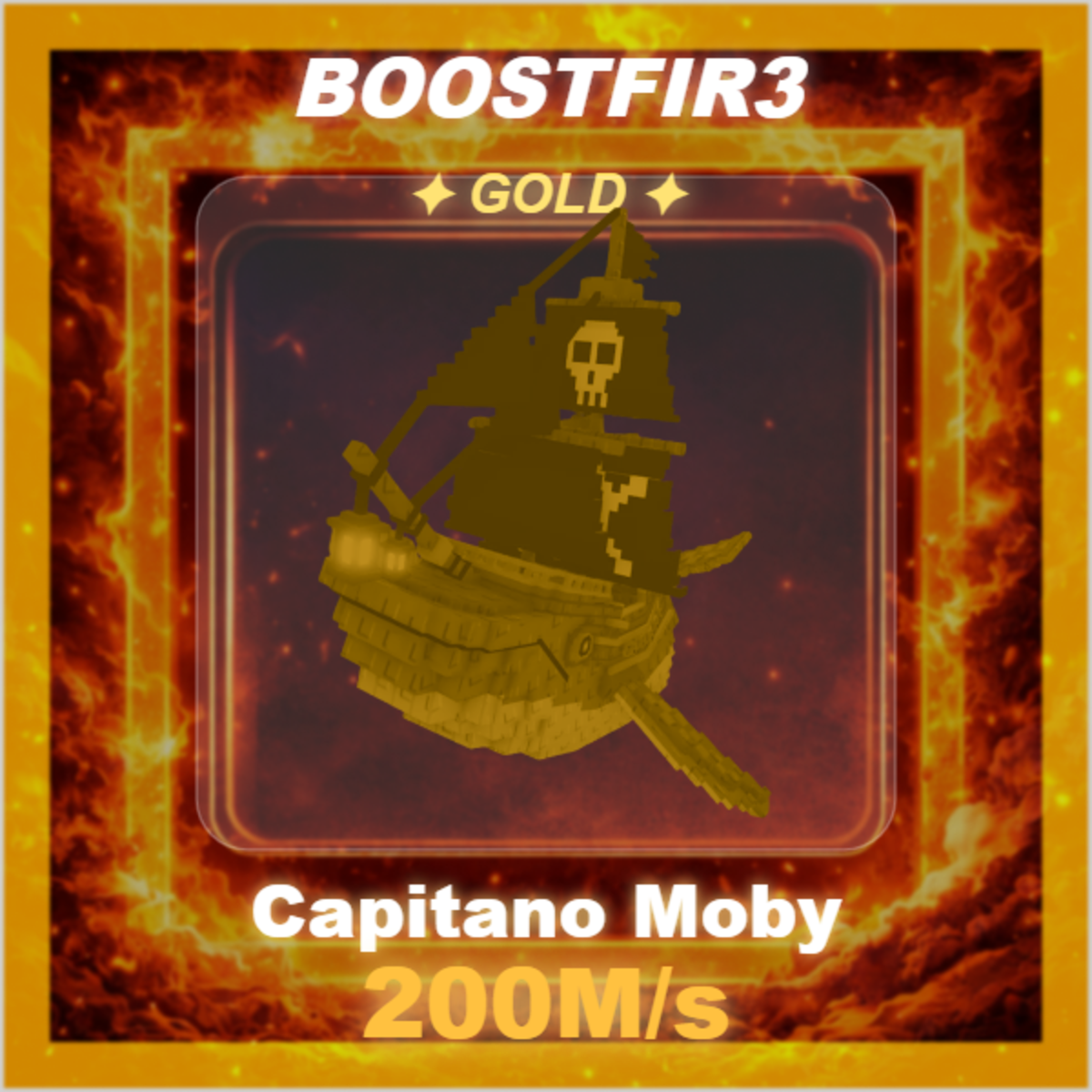 🔥 Capitano Moby 🔥 200M/s 🔥 Gold 🔥
