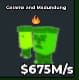 BS10388 Garama Radioactive 675M/s
