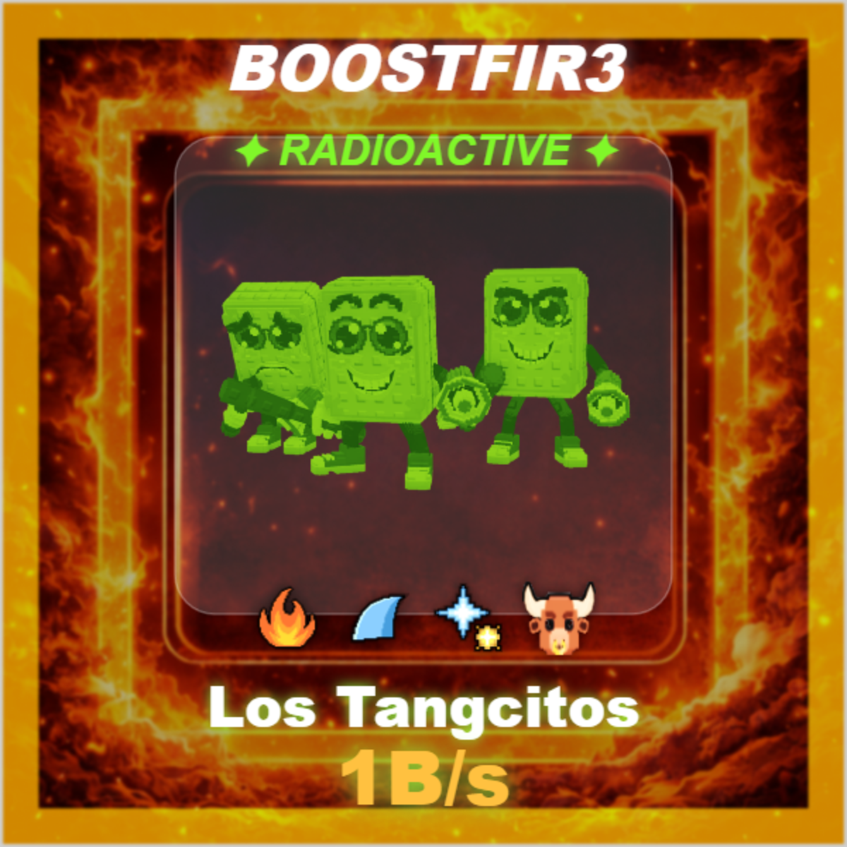 🔥 Los Tangcitos 🔥 1B/s 🔥 Radioactive 🔥