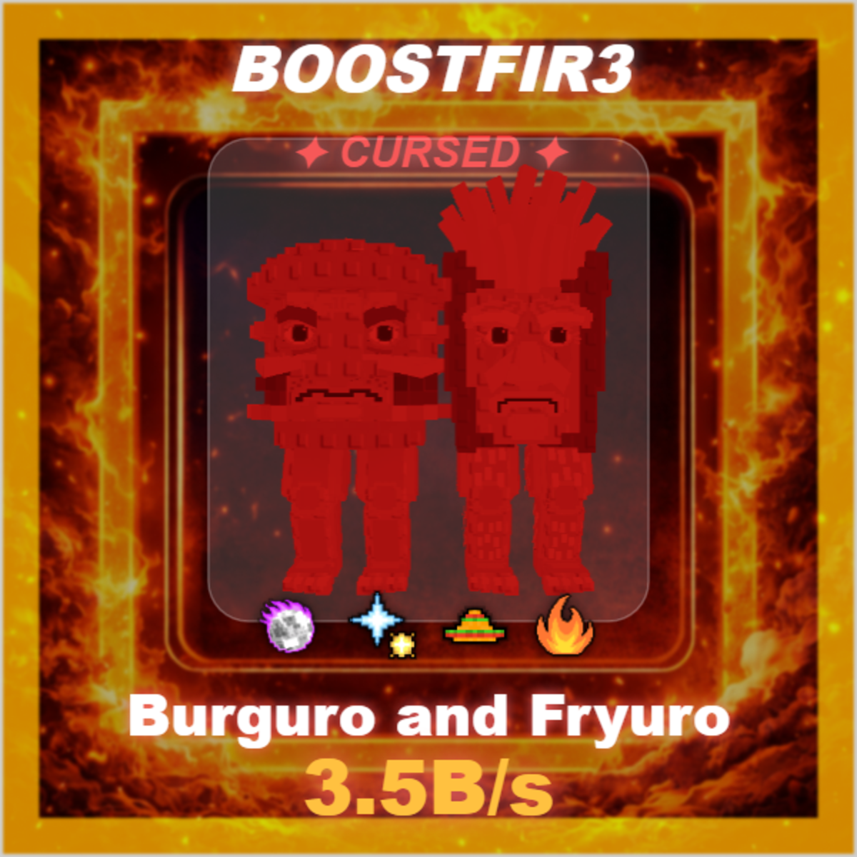 🔥 Burguro and Fryuro 🔥 3.5B/s 🔥 Cursed 🔥