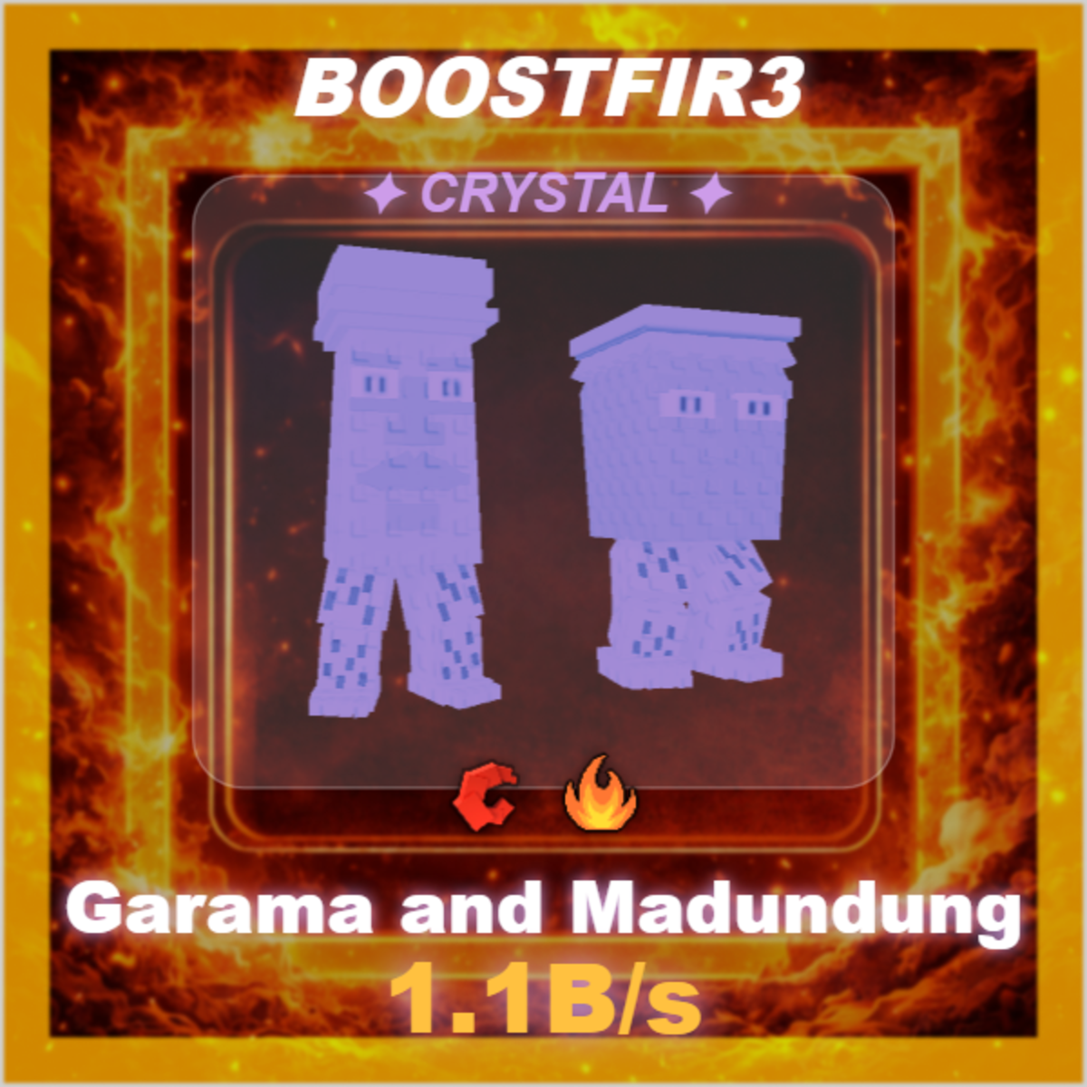 🔥 Garama and Madundung 🔥 1.1B/s 🔥 Crystal 🔥