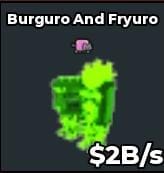 BS10399 Radioactive Burguro And Fryuro 2B/s |  FAST DELIVERY