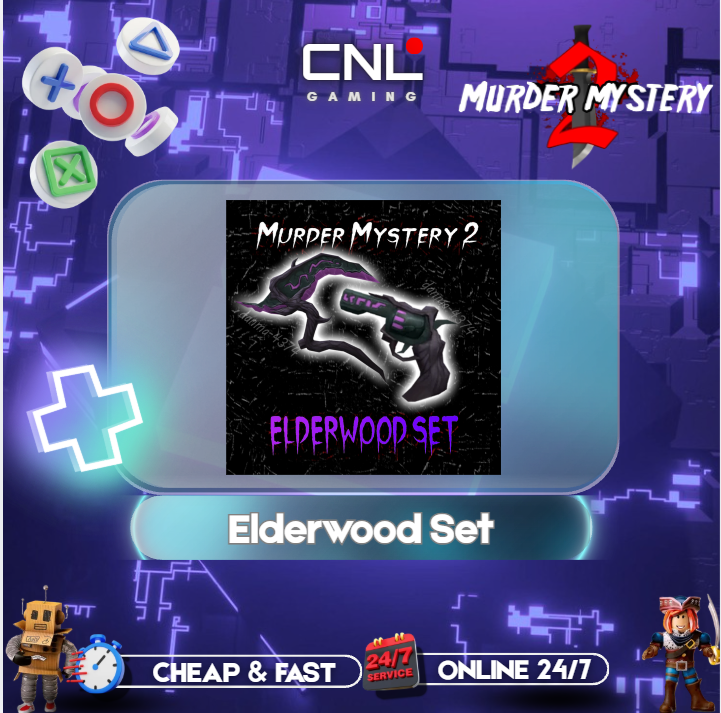Elderwood Set ( Elderwood Scythe & Elderwood Revolver )
