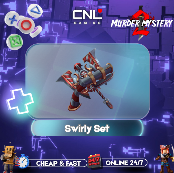 Swirly Set ( Swirly Axe & Swirly Gun )