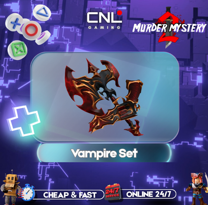 Vampire's Set ( Vampire's Axe & Vampire's Gun )