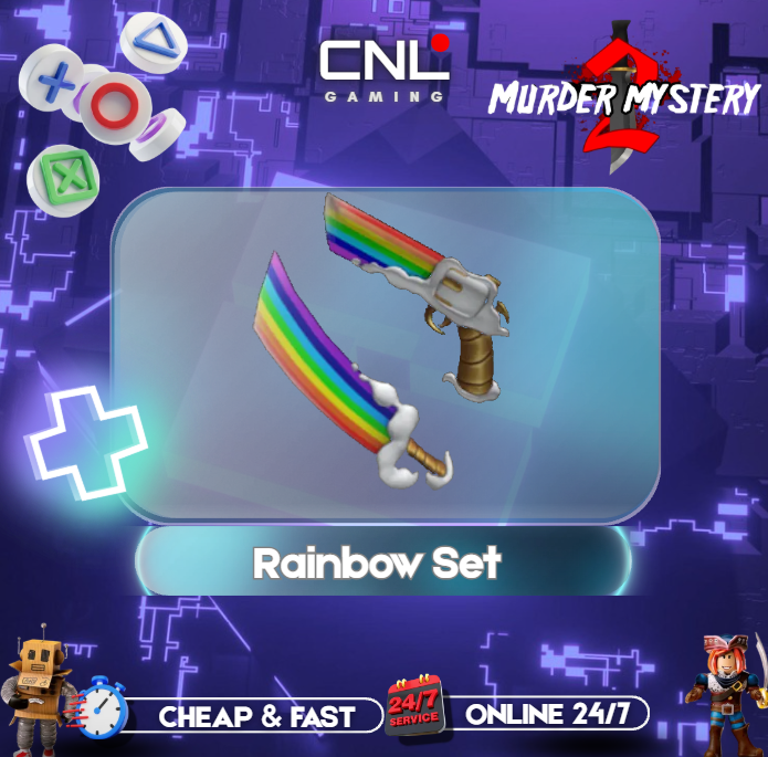 Rainbow Set ( Rainbow (Godly) & Rainbow Gun (Godly) )