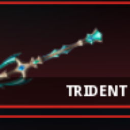 BLUE TRIDENT Wand