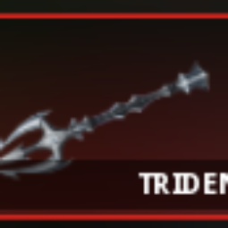 WHITE TRIDENT Wand