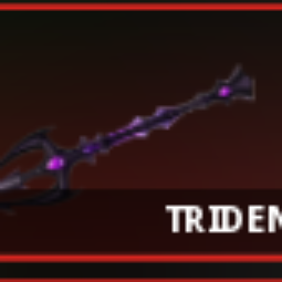 PURPLE TRIDENT Wand