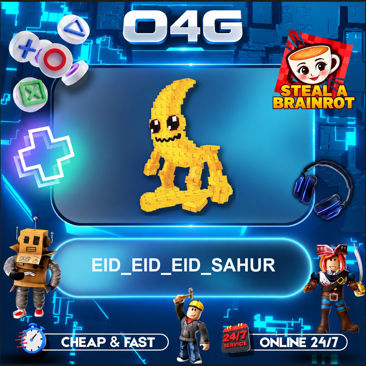 Eid Eid Eid Sahur>Rainbow>35M/s