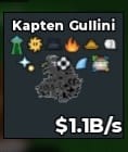 BS10423 Capitano Gullini Phantom 1.1B/s