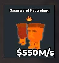BS10442 Garama and Madundung Madudung Lava 550M/s