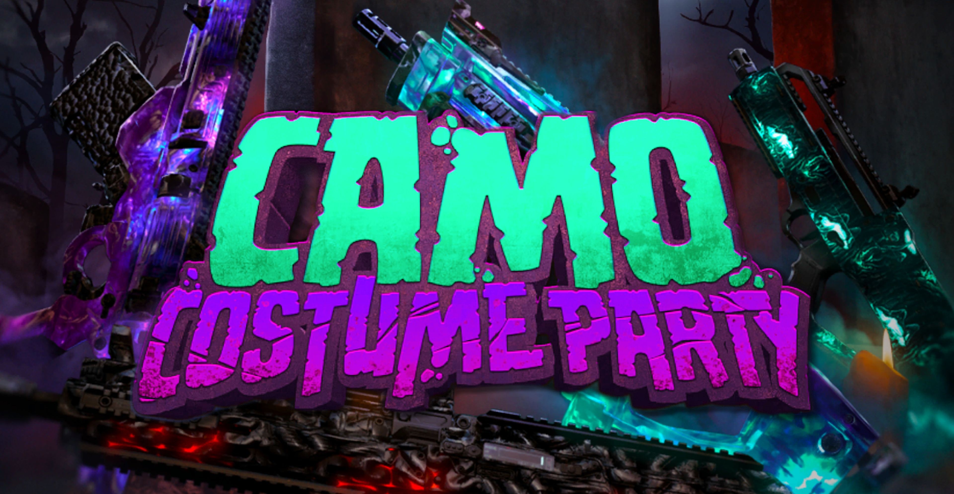 Costume Party Event Camo | All 4 Challenges Completion