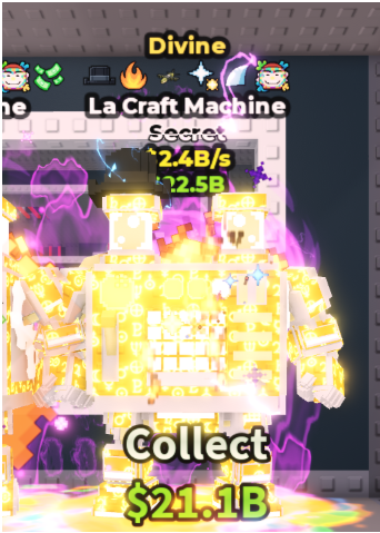 DIVINE LA CRAFT MACHINE 2.4B/S (FIRE + 5 TRAITS) – STEAL A BRAINROT – FAST DELIVERY & TRUSTED #B5QX8M