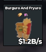 BS10490 Burguro and Fryuro 1.2B/s