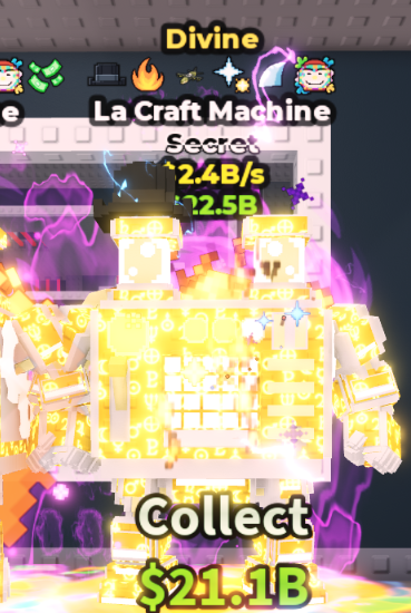 DIVINE LA CRAFT MACHINE 2.4B/S (FIRE + 5 TRAITS) – STEAL A BRAINROT – FAST DELIVERY & TRUSTED #B5QX8M