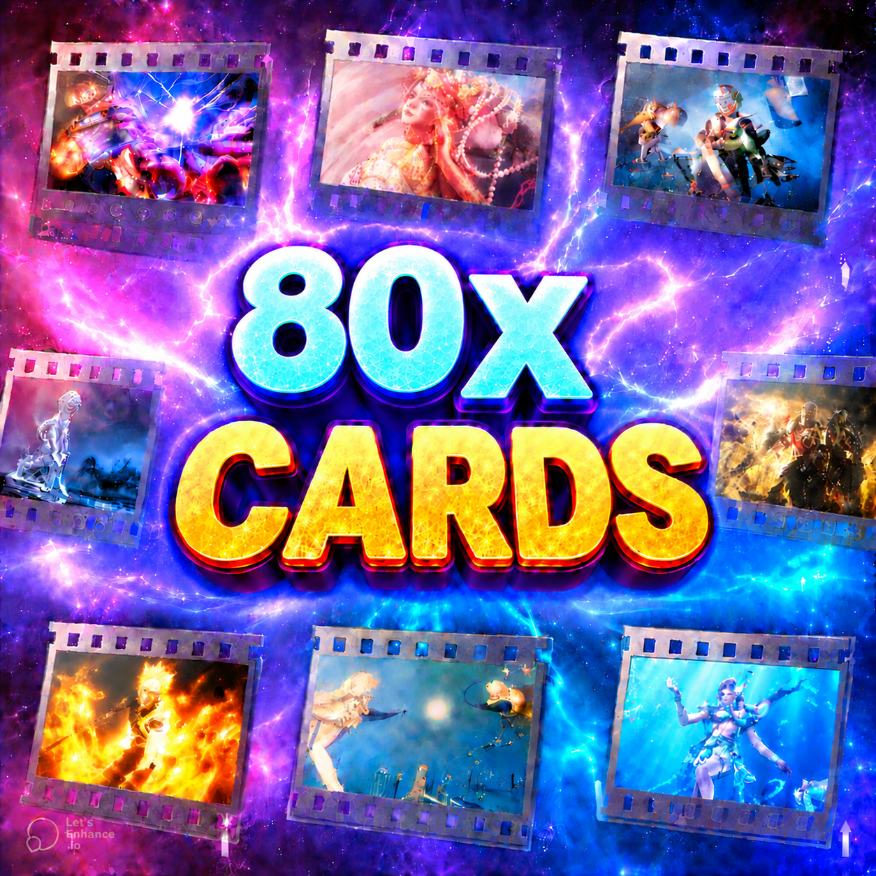 80x 50K POPULARITY CARDS 🔥 | 4 MILLION | INSTANT DELIVERY | 4,000,000 - 4000K - 4 Million
