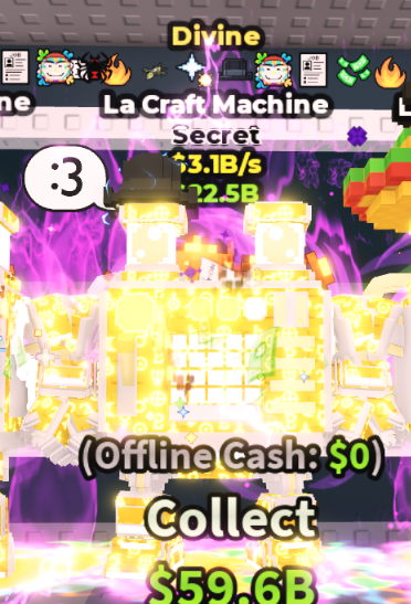 DIVINE LA CRAFT MACHINE 3.1B/S (JOB + MONEY + 7 TRAITS) – STEAL A BRAINROT – FAST DELIVERY & TRUSTED #T7WN2X