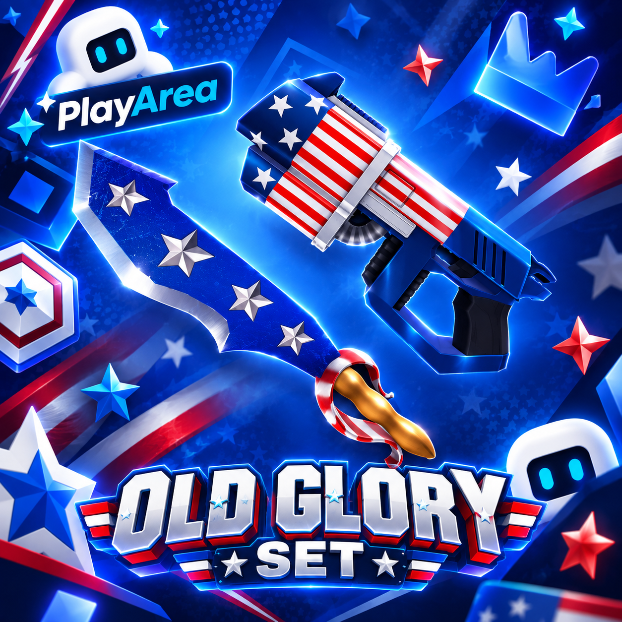 ⚡ Old Glory Set | Fast Delivery | MM2