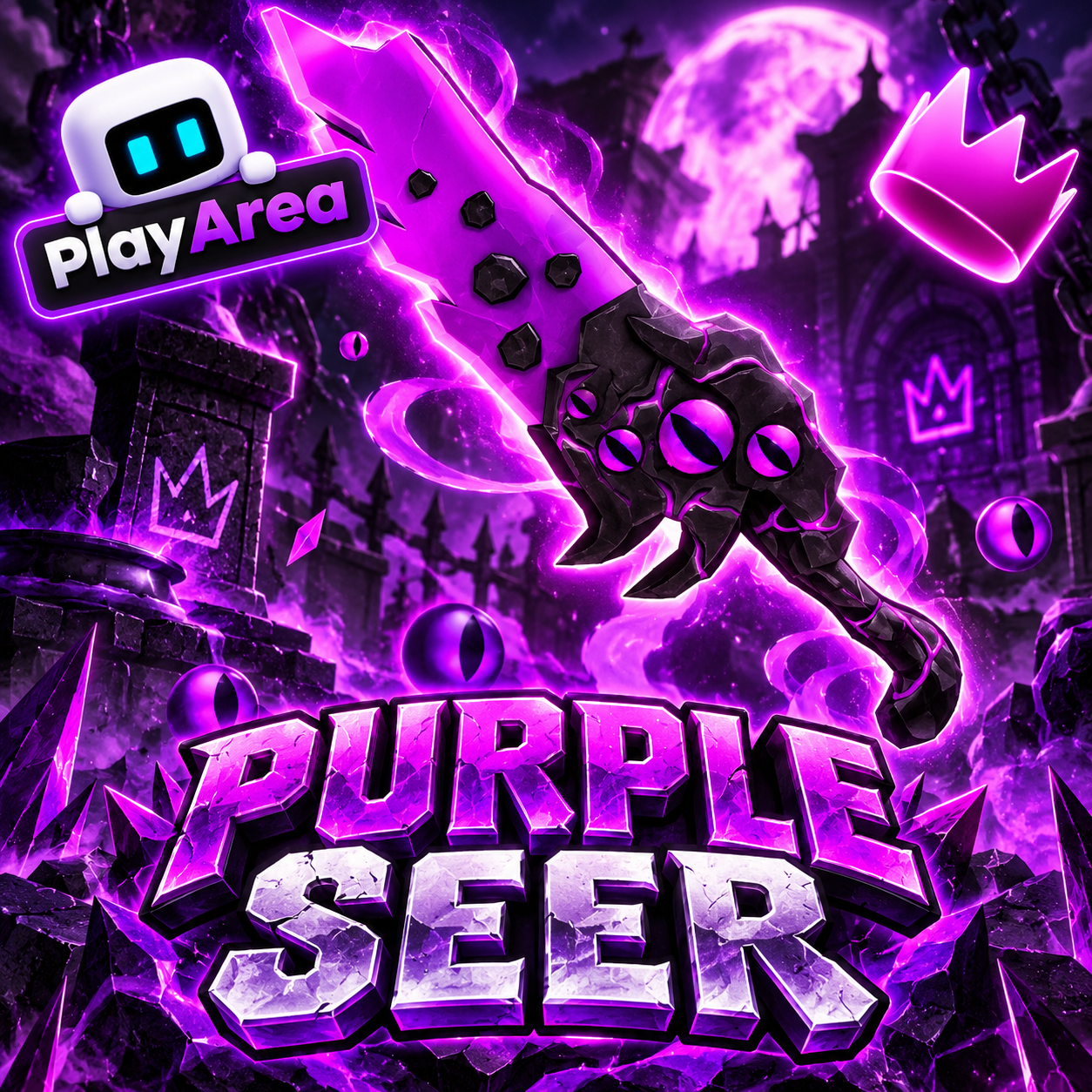 ⚡ Purple Seer | Fast Delivery | MM2
