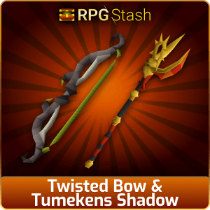 Twisted Bow & Tumekens Shadow [💯1500+ High TLv Acc Trade⚖️] [OSRS] 🏆121K+Feedback Seller✔️