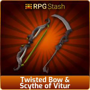 Twisted Bow & Scythe of Vitur [💯1500+ High TLv Acc Trade⚖️] [OSRS] 🏆121K+Feedback Seller✔️