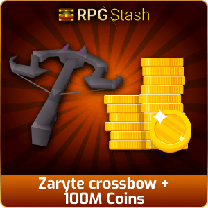 Zaryte crossbow + 100M Coins [💯1500+ High TLv Acc Trade⚖️] [OSRS] 🏆121K+Feedback Seller✔️
