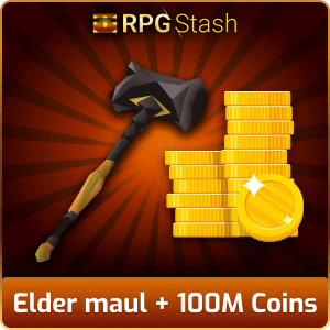 Elder maul + 100M Coins [💯1500+ High TLv Acc Trade⚖️] [OSRS] 🏆121K+Feedback Seller✔️