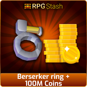Berserker ring + 100M Coins [💯1500+ High TLv Acc Trade⚖️] [OSRS] 🏆121K+Feedback Seller✔️