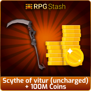 Scythe of vitur (uncharged) + 100M Coins [💯1500+ High TLv Acc Trade⚖️] [OSRS] 🏆121K+Feedback Seller✔️