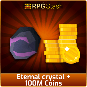 Eternal crystal + 100M Coins [💯1500+ High TLv Acc Trade⚖️] [OSRS] 🏆121K+Feedback Seller✔️