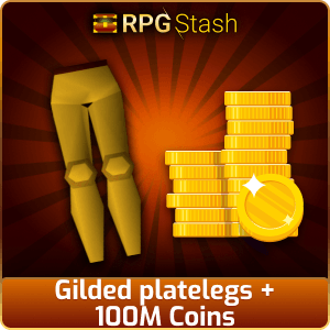 Gilded platelegs + 100M Coins [💯1500+ High TLv Acc Trade⚖️] [OSRS] 🏆121K+Feedback Seller✔️