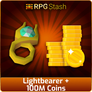 Lightbearer + 100M Coins [💯1500+ High TLv Acc Trade⚖️] [OSRS] 🏆121K+Feedback Seller✔️
