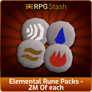 Elemental Rune Packs - 2M Of each [💯1500+ High TLv Acc Trade⚖️] [OSRS] 🏆121K+Feedback Seller✔️