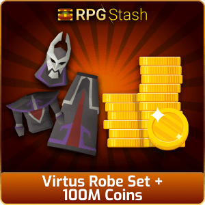 Virtus Robe Set + 100M Coins [💯1500+ High TLv Acc Trade⚖️] [OSRS] 🏆121K+Feedback Seller✔️