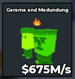 GARAMA AND MADUNDUNG RADIOACTIVE FIRE TRAIT 675M/S