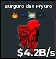 BS10541 Burguro and Fryuro Cursed 4.2B/s