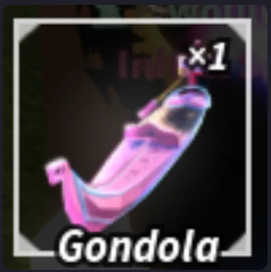 Fisch Gondola Boat, BUY 3 ITEMS GET A FREE SKIN!