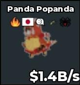 BS10552 Panda Popanda With Japan Trait Instant Delivery 1.4B/s