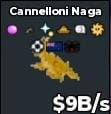 BS10553 Dragon Cannelloni Caneloni Gold 9B/s