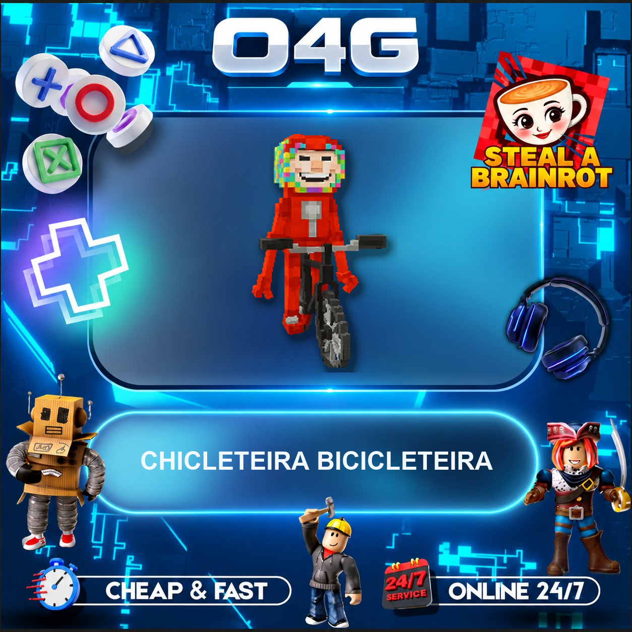 Chicleteira Bicicleteira>None>3.5M/s