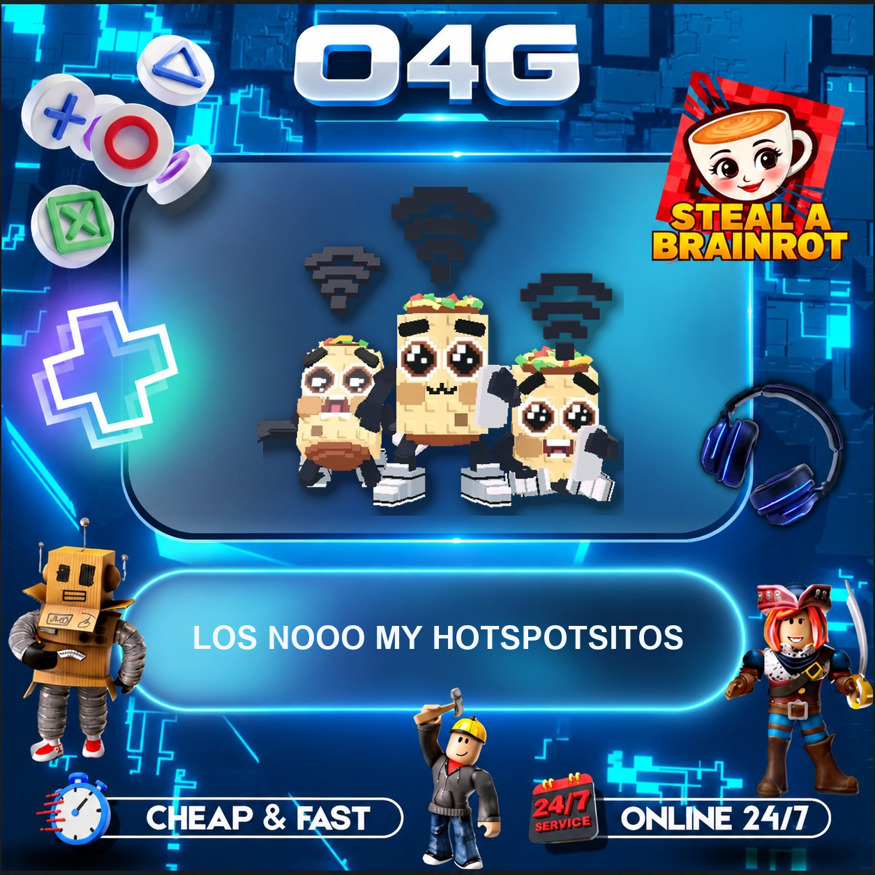 Los Nooo My Hotspotsitos>None>44M/s