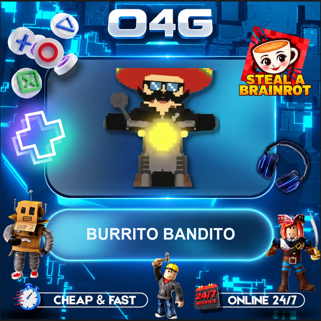 Burrito Bandito>None>40M/s
