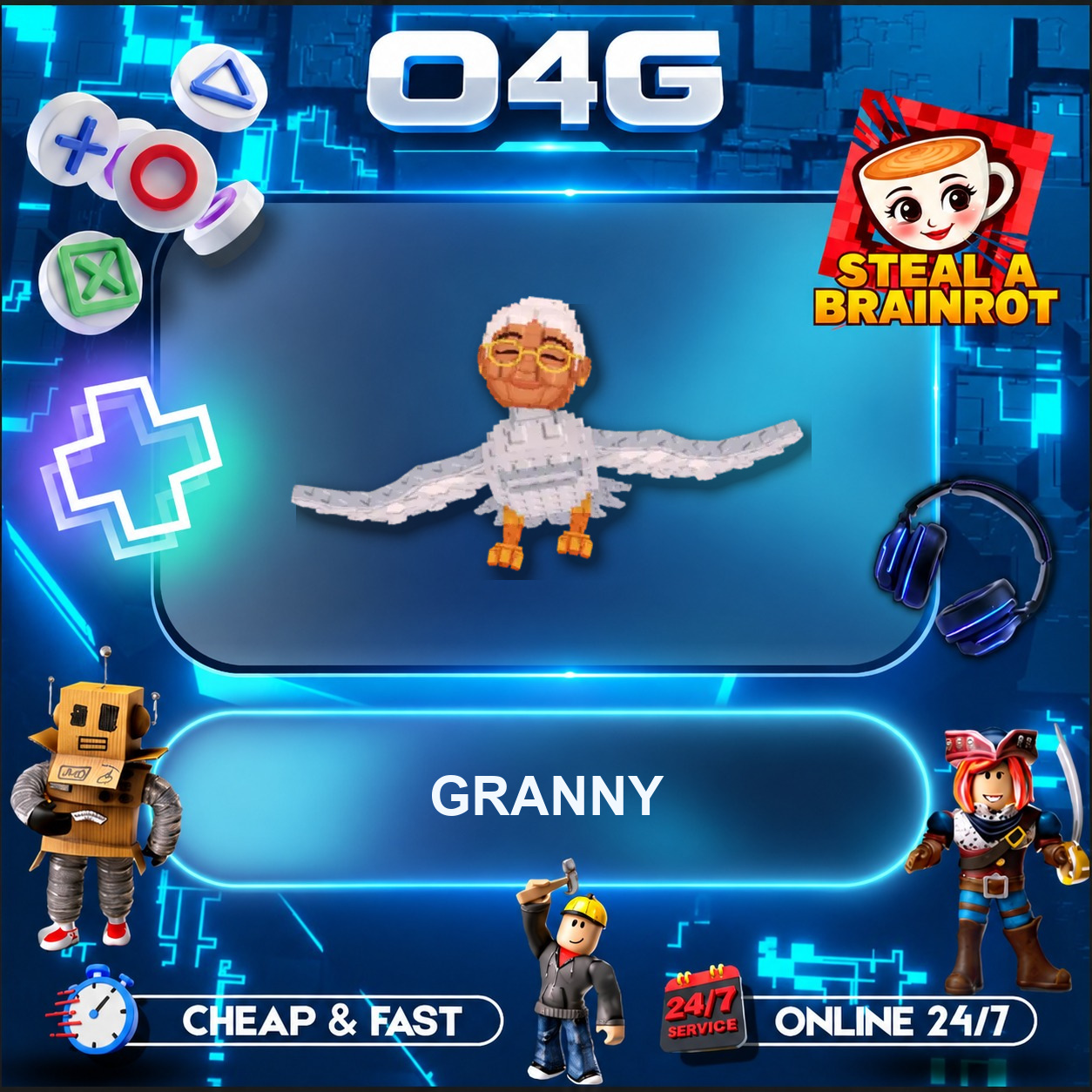 Granny>None>62M/s